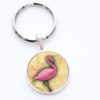 Schlüsselanhänger rosa Flamingo