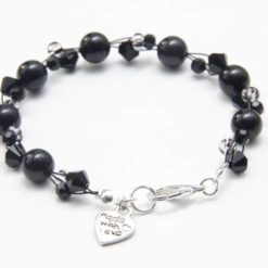 Achat Armband in schwarz