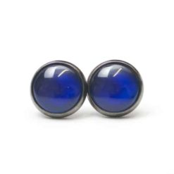 Ohrstecker Dunkelblau Nachtblau